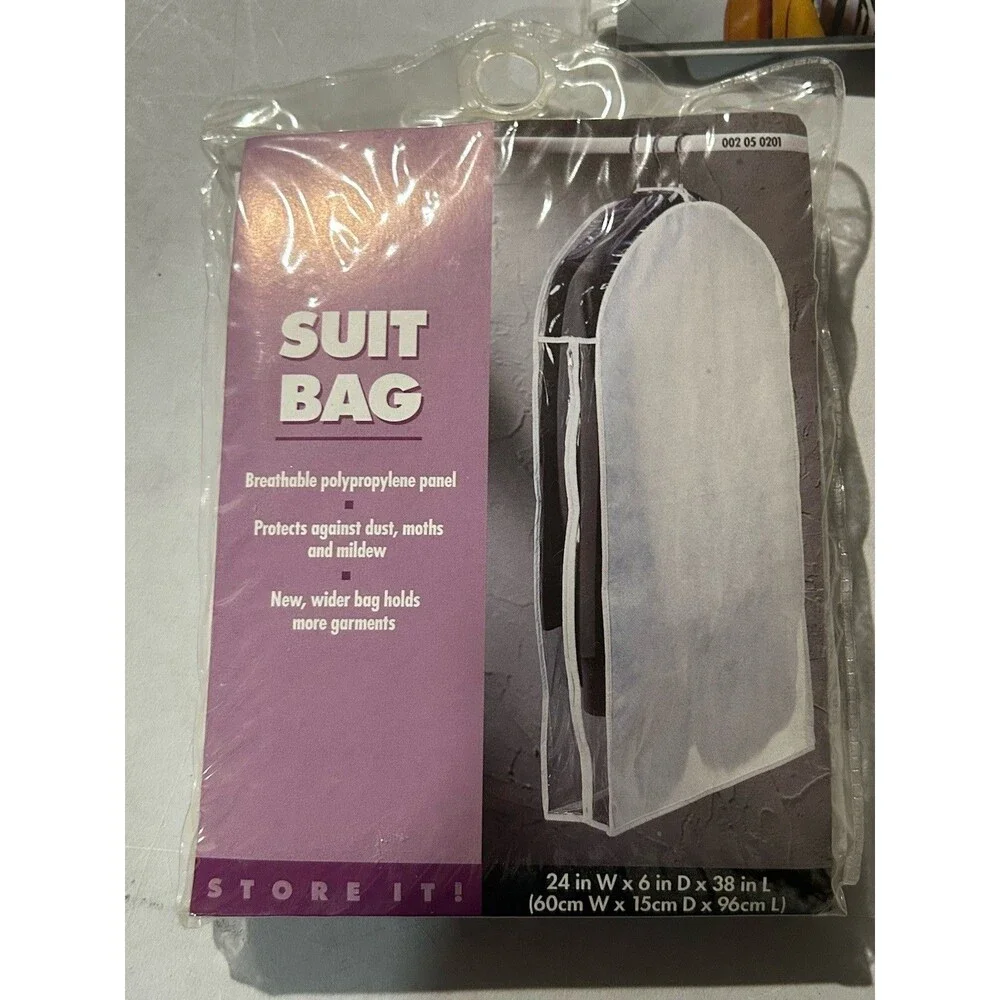 Vintage NOS Suit Bag & Sweater Storage Bags Lot Dayton Hudson Target 1994 1997